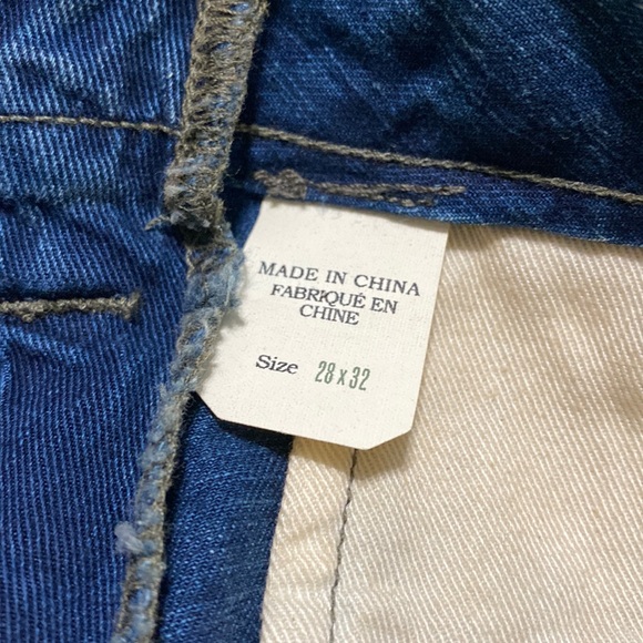 RRL Ralph Lauren Repaired Field Classic Fit Denim - Picture 3 of 11